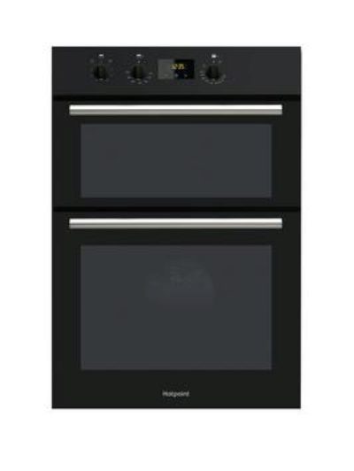 Hotpoint Dd2540Bl 60Cm Electric Built-In Double Oven  - Oven Only